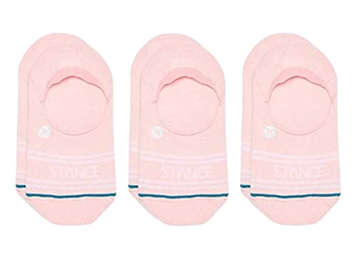 Stance Basic No Show Socks 3-Pack (Small, Pink) von Stance