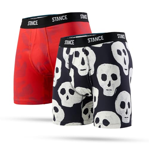 Stance Boxer Brief - LINO - 2 Pack, Multi, Medium von Stance
