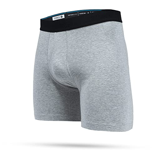 Stance Boxer Brief - Standard, Heathergrey, Small von Stance
