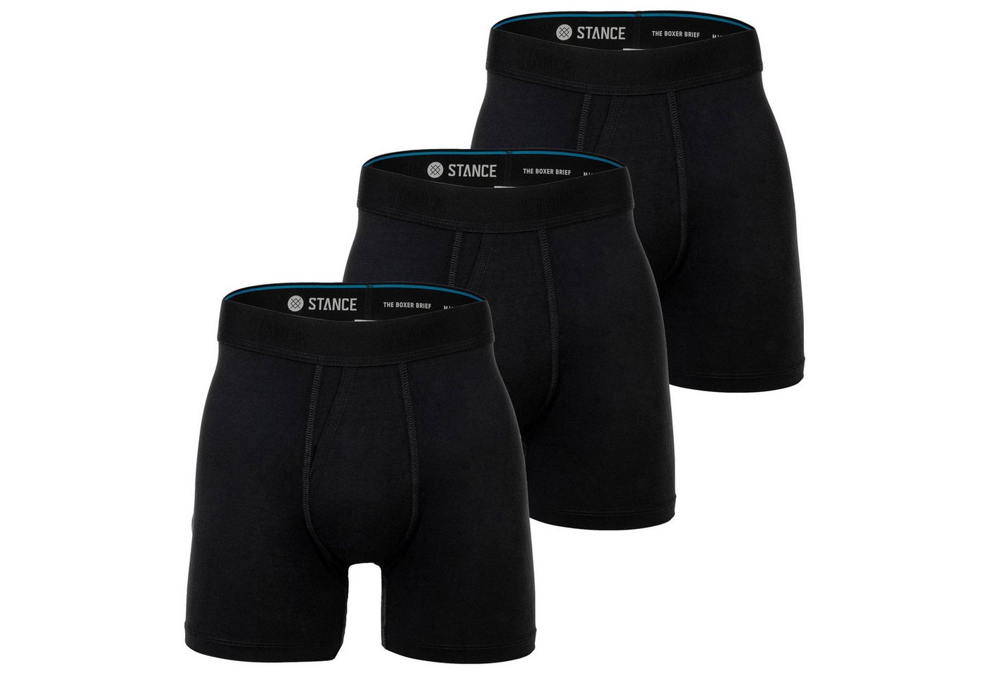 Stance Boxer Herren Boxershort 3er Pack Polyester Boxer Brief (Packung, 3er Pack) von Stance