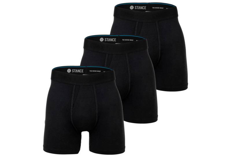Stance Boxer Herren Boxershort 3er Pack Polyester Boxer Brief (Packung, 3er Pack) von Stance