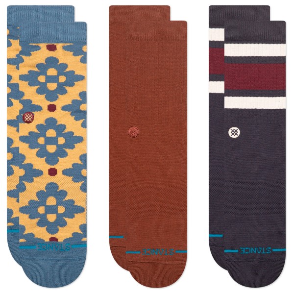 Stance - Ceramic Crew 3 Pack - Multifunktionssocken Gr M bunt von Stance