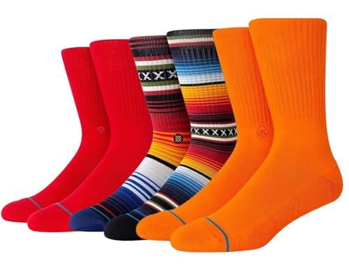 Stance Crew-Socken – Curren x Icon – 3er-Pack, multi, L von Stance