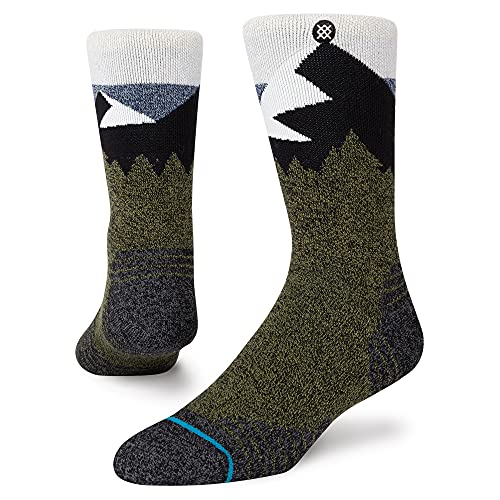 Stance Crew Socken - Divide - Socken aus Merinowolle x Feel 360 x Infiknit - (Blau, Klein) von Stance