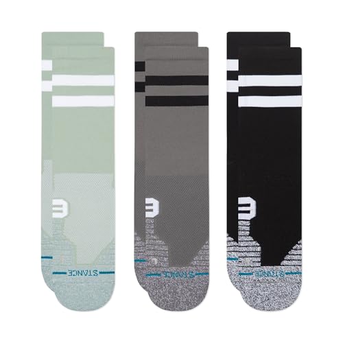 Stance Crew Socken - Franchise - Feel360 x Infiknit - 3 Pack (Groß) von Stance