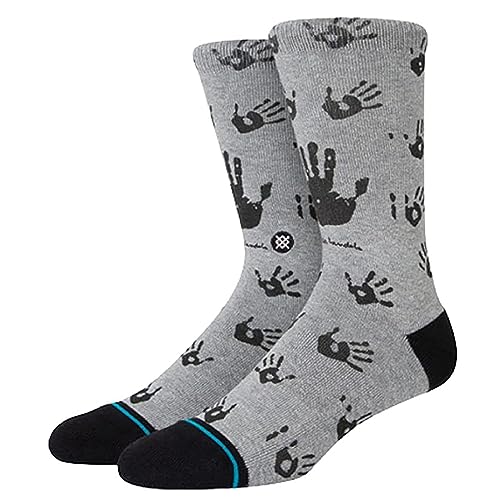 Stance Crew-Socken für Herren ~ House of Mandela grau von Stance