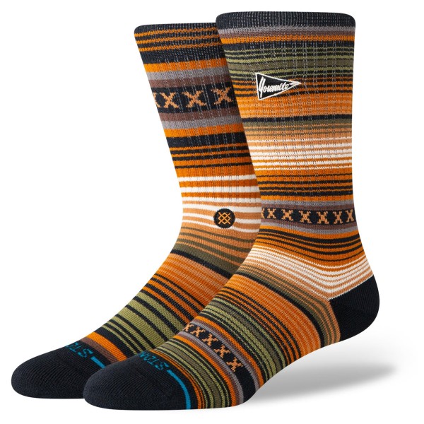 Stance - Curren Parks Crew - Multifunktionssocken Gr L braun von Stance