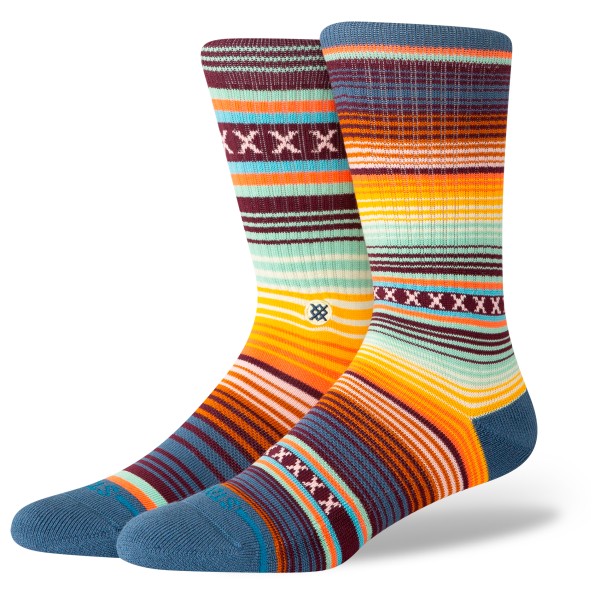 Stance - Curren ST Crew - Multifunktionssocken Gr M bunt von Stance