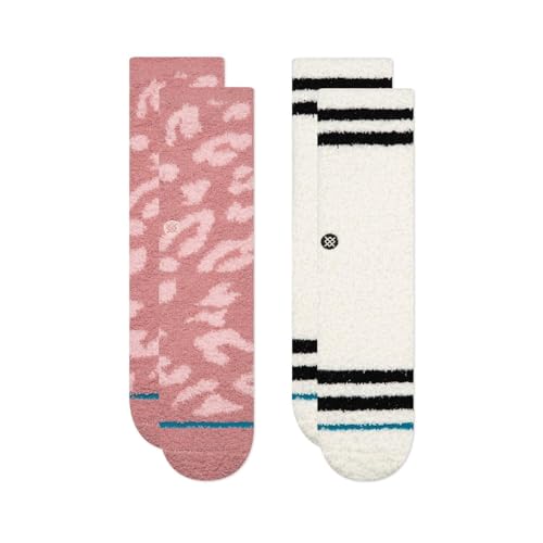 Stance Damen Purrfect Crew Box Set, Dusty Rose, Medium von Stance
