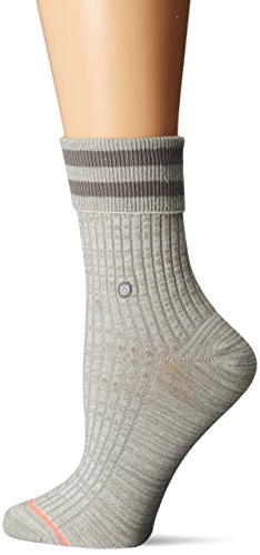 Stance Damen Ungewöhnliches Fußkettchen Lässige Socke, Grau, Medium von Stance