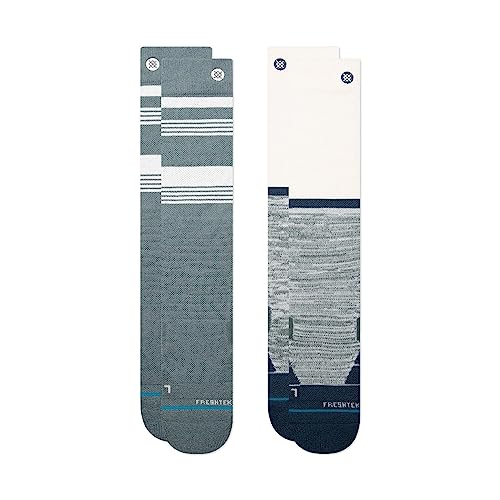 Stance FREETON Snow 2er Pack Socken 2024 Teal, 42-46 von Stance