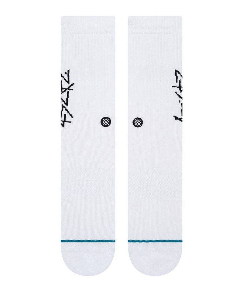 Stance Freizeitsocken Stance X Icon Socken Weiß Freizeitsocken Baumwolle von Stance