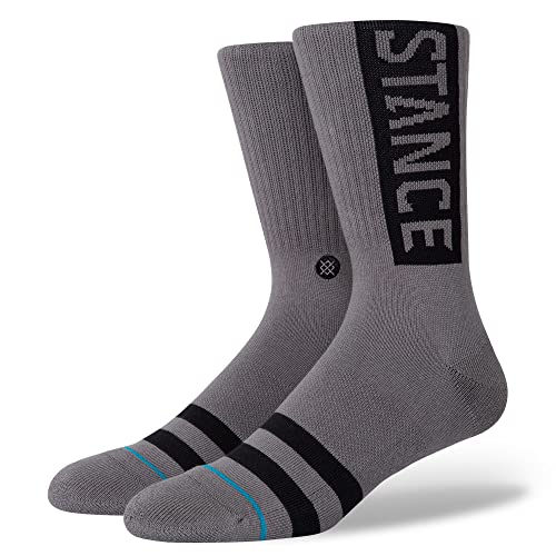 Stance Crew Socken - The OG (Graphite, Groß) von Stance