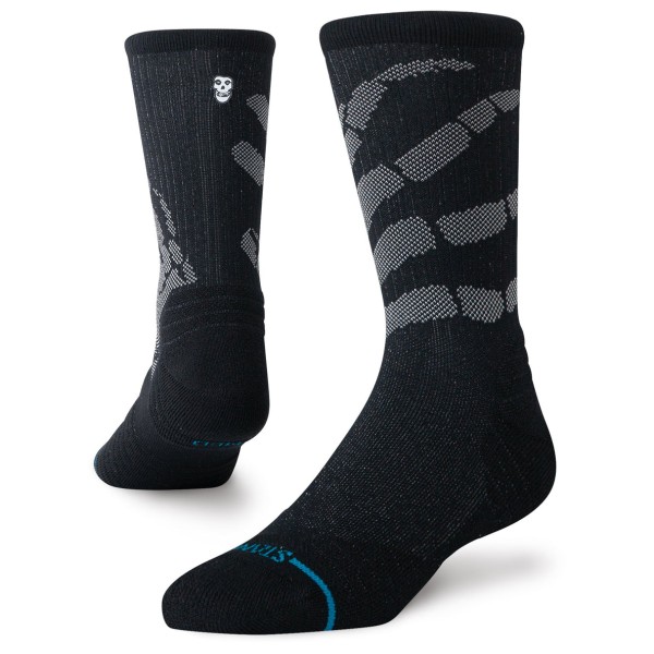 Stance - Hands X Crew - Multifunktionssocken Gr L schwarz von Stance