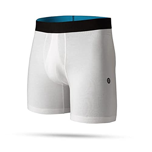 Stance Herren Boxer Brief OG ST 6in Slip, Weiß, Small von Stance