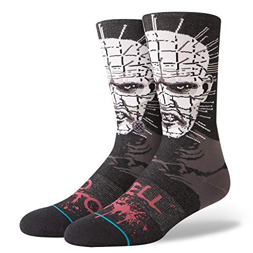 Stance Herren Hellraiser Inferno Hellraiser Socken Packung mit 1 Schwarz 42-45 von Stance