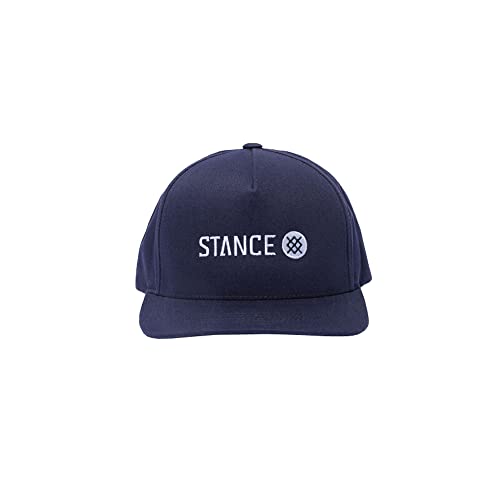 Stance Herren Icon-Snapback-Kappe, Blau, One Size von Stance