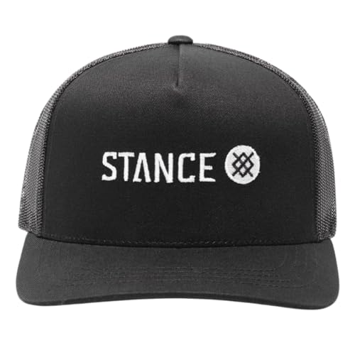 Stance Herren Icon-Trucker-Kappe, Schwarz, One Size von Stance