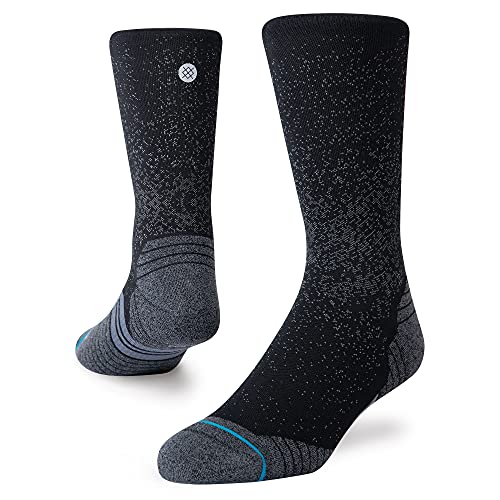 Stance Crew Socken - Run - Feel 360 x Infiknit (Schwarz, Klein) von Stance