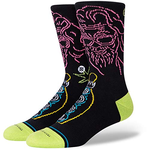 Stance Herren und Damen The Big Lebowski Mark It Zero Gekämmte Baumwollsocken Packung mit 1 Schwarz 43-46 von Stance