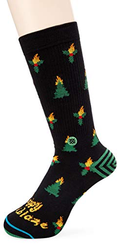 Stance Herrensocken EVERYDAY HOLIBLAZE Black, Größe:L von Stance