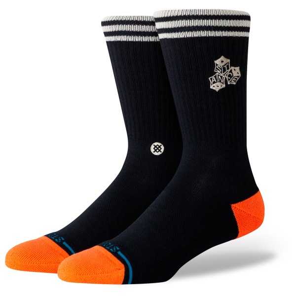 Stance - High Roller Crew - Multifunktionssocken Gr L schwarz von Stance