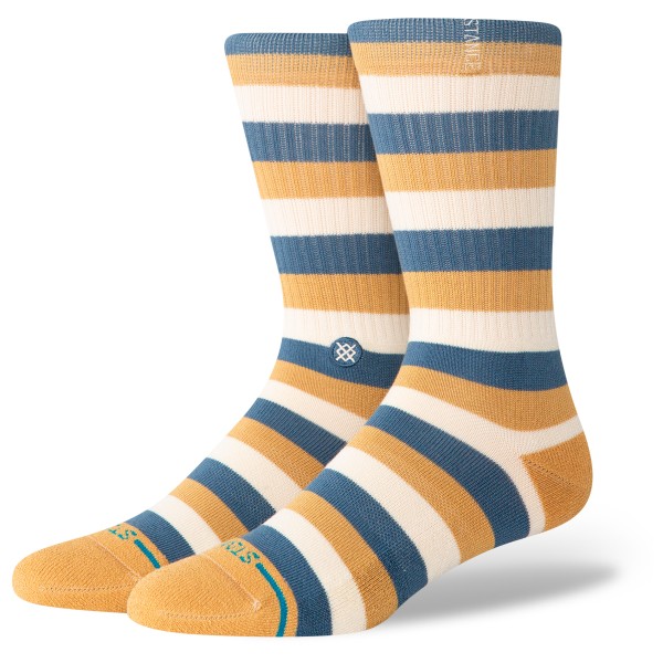 Stance - Hiland Crew - Multifunktionssocken Gr M beige von Stance