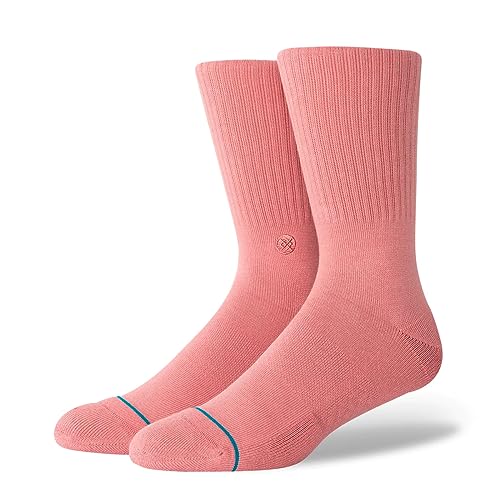 Stance Icon Crew Socken, Rose Smoke, Gr e L, Rose Smoke, L von Stance