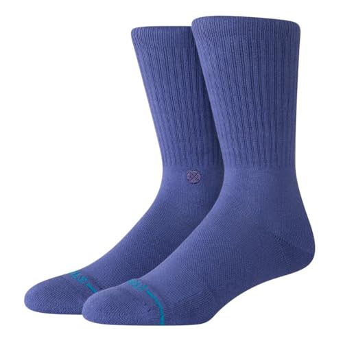 Stance Icon Crew Socken Indigo 2 | Größe M 38-42 von Stance