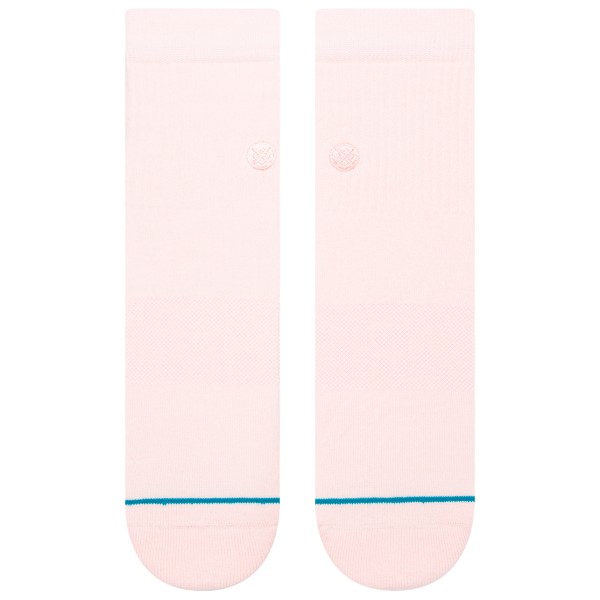 Stance - Icon Quarter - Multifunktionssocken Gr M rosa/weiß Stance - Icon Quarter - Multifunktionssocken Gr M rosa/weiß von Stance