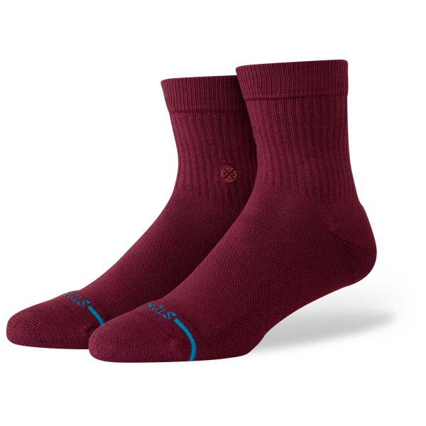 Stance - Icon Quarter - Multifunktionssocken Gr S rot Stance - Icon Quarter - Multifunktionssocken Gr S rot von Stance