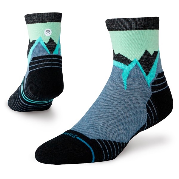 Stance - Icy Mountain Light Wool QTR - Multifunktionssocken Gr M bunt von Stance