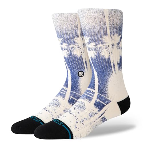 Stance In Paradise Crew Socken Indigo | Größe L 43-47 von Stance