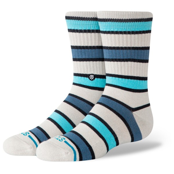 Stance - Kid's Devon Crew - Multifunktionssocken Gr L grau von Stance