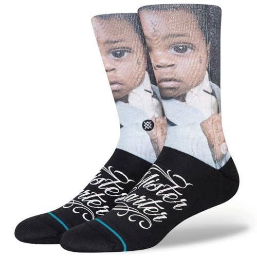 Stance MISTER CARTER SOCKEN BLACK | Größe L 43-47 von Stance