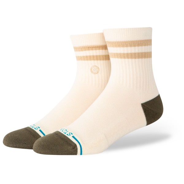 Stance - Marled Stripe Quarter - Multifunktionssocken Gr L weiß Stance - Marled Stripe Quarter - Multifunktionssocken Gr L weiß von Stance