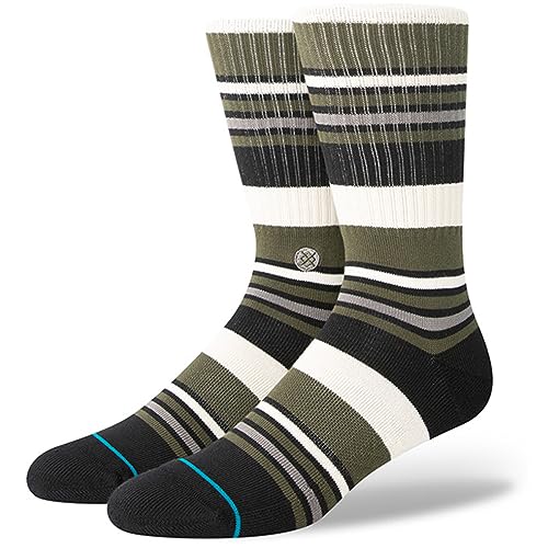 Stance Mossy Dark Green LG (US Herrenschuh 9-13, Damenschuh 11-14), Dunkelgr n, LG (US Herrenschuh 9-13, Damenschuh 11-14), Dunkelgr n, LG (US Men's Shoe 9-13, Women's Shoe 11-14) von Stance