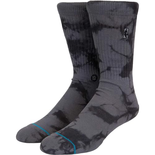 Stance NBA Logoman Dye Socken (43-47, dark grey) von Stance