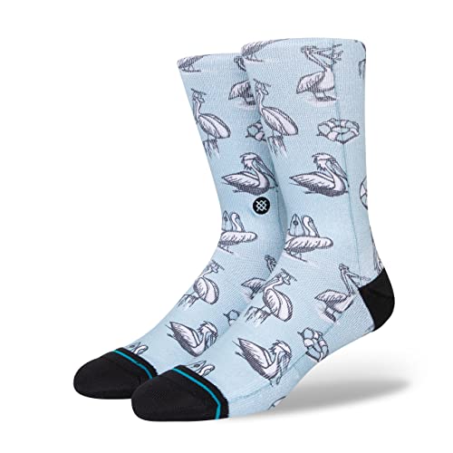 Stance NIGEL SOCKEN LIGHT BLUE Größe L / 43-47 von Stance