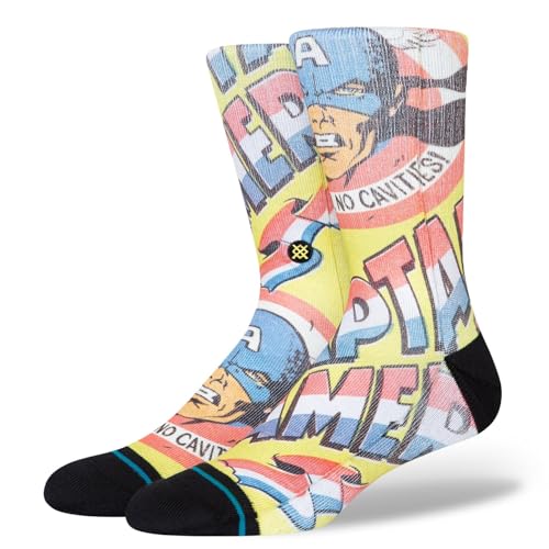 Stance NO CAVITIES SOCKEN YELLOW | Größe M 38-42 von Stance