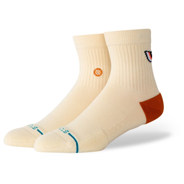 Stance - Neighborly Quarter - Multifunktionssocken Gr L beige von Stance