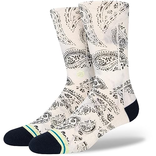 Stance PAIZLEY SOCKEN VINTAGE WHITE Größe L / 43-47 von Stance