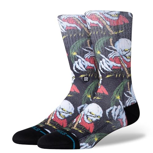 Stance Palm Slayer Crew Socken schwarz gemustert Wade, Schwarz , L von Stance