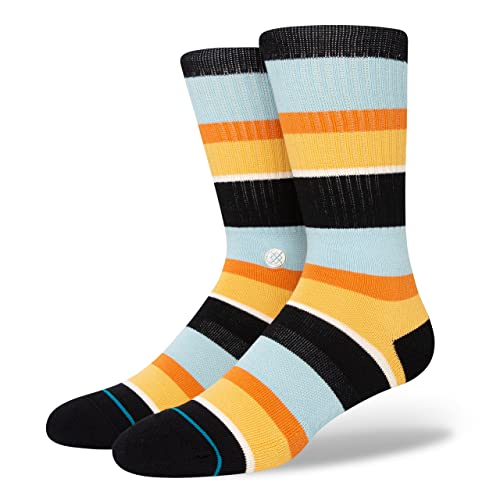 Stance Pascals Crew Socken, Washed Black, Verwaschenes Schwarz, Medium von Stance