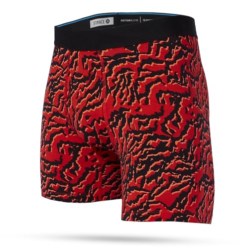 Stance Pelter Boxershorts, Rot, M von Stance