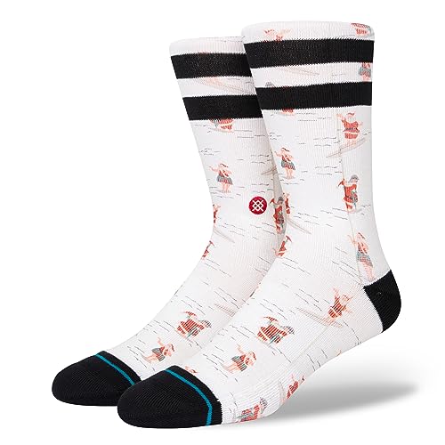 Stance Shranta Crew Socken (Offwhite), Cremewei , 42-47 EU von Stance