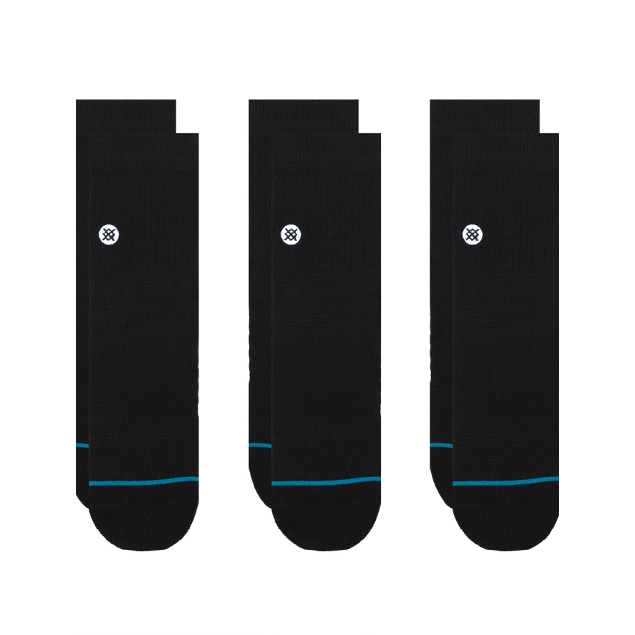 Stance Socken ICON QUARTER 3 PACK von Stance