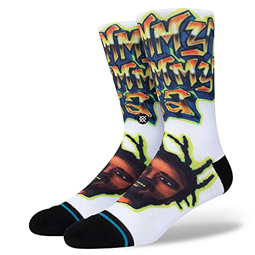 Stance Socken SHIMMY SHIMMY YA, Größe:L, Farben:white von Stance