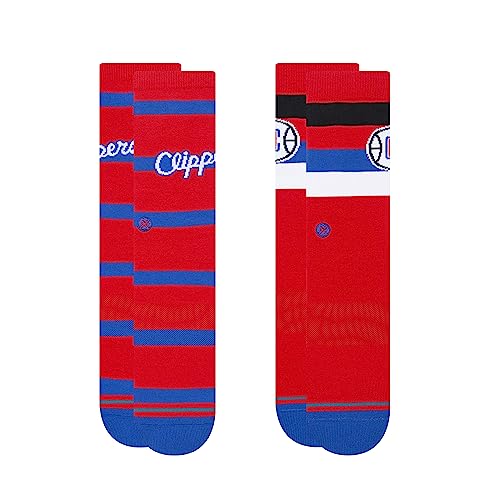 Stance Socks - LA CLIPPERS 2 Pack (Rot, Groß) von Stance