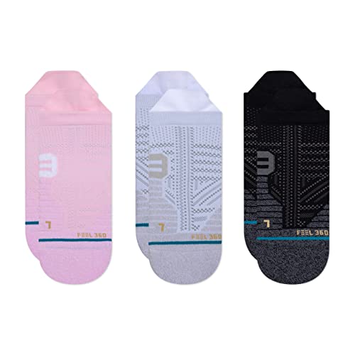 Stance Tab Socken - Mesh - Feel360 x Infiknit - 3er Pack (Multi, Groß) von Stance